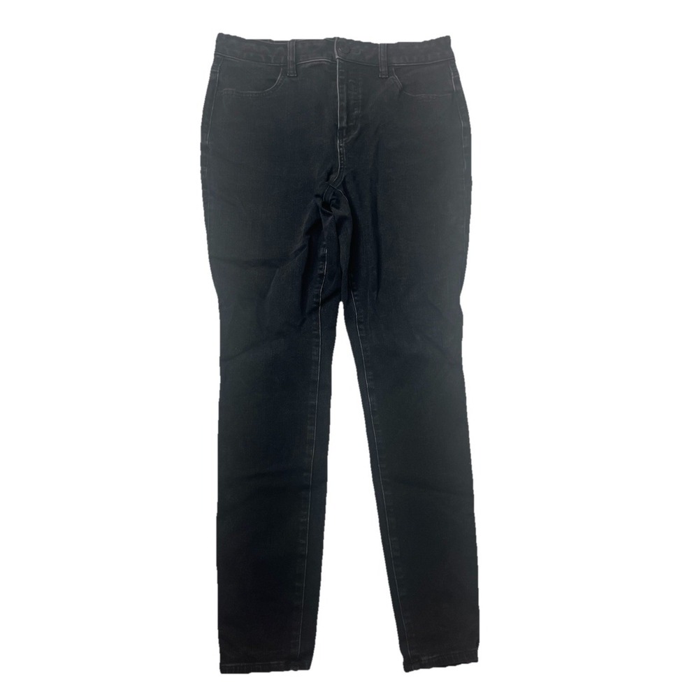 American Eagle The Dream Jean Black Denim Size 10 Regular Skinny